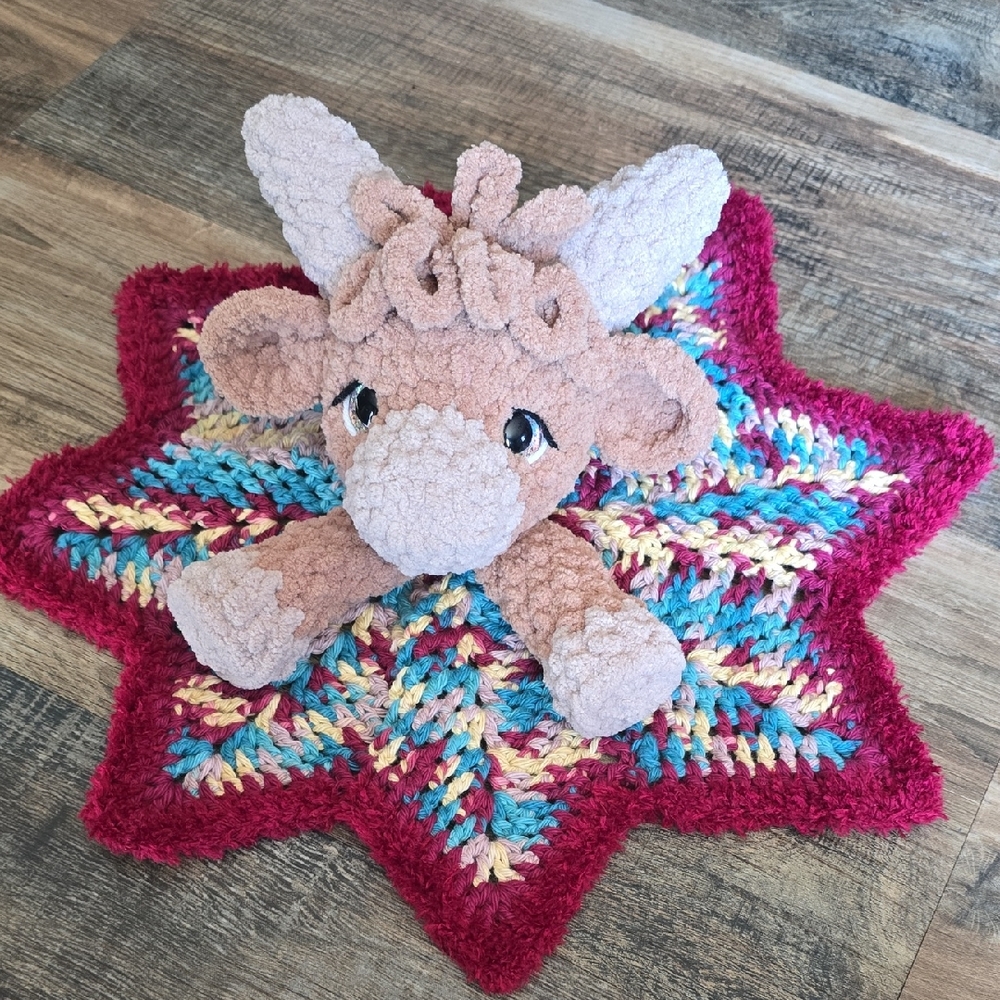 Highland Cow Blanket Lovey